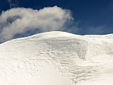 13 Looking Up At The Final Ridge To The Summit Of Dhampus Peak 